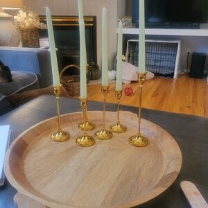 Gold Candle Holders